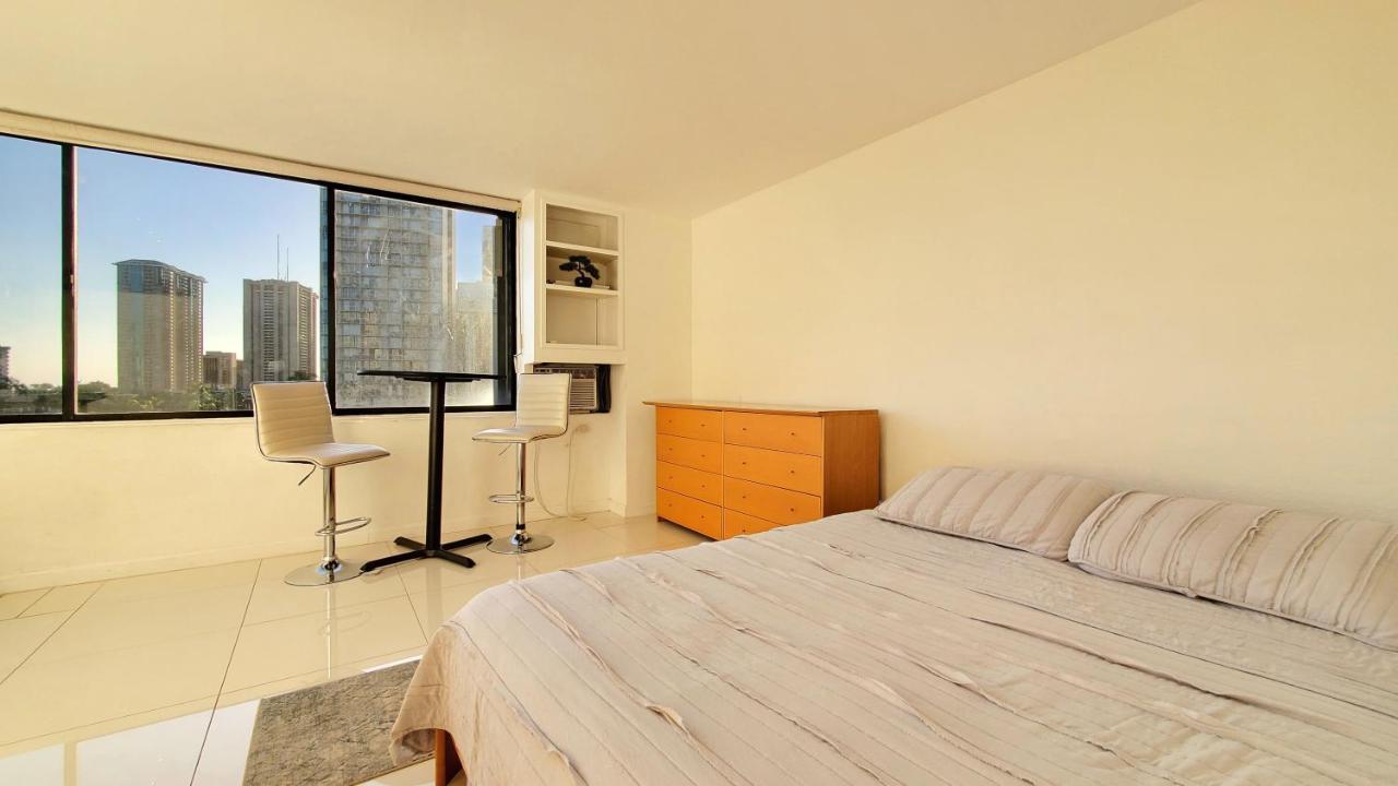 Waikiki Beach Cozy Studio No Resort Fee Honolulu Esterno foto